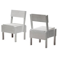 'Sedia 1' Chairs by Enzo Mari for Artek, Finland, 2010