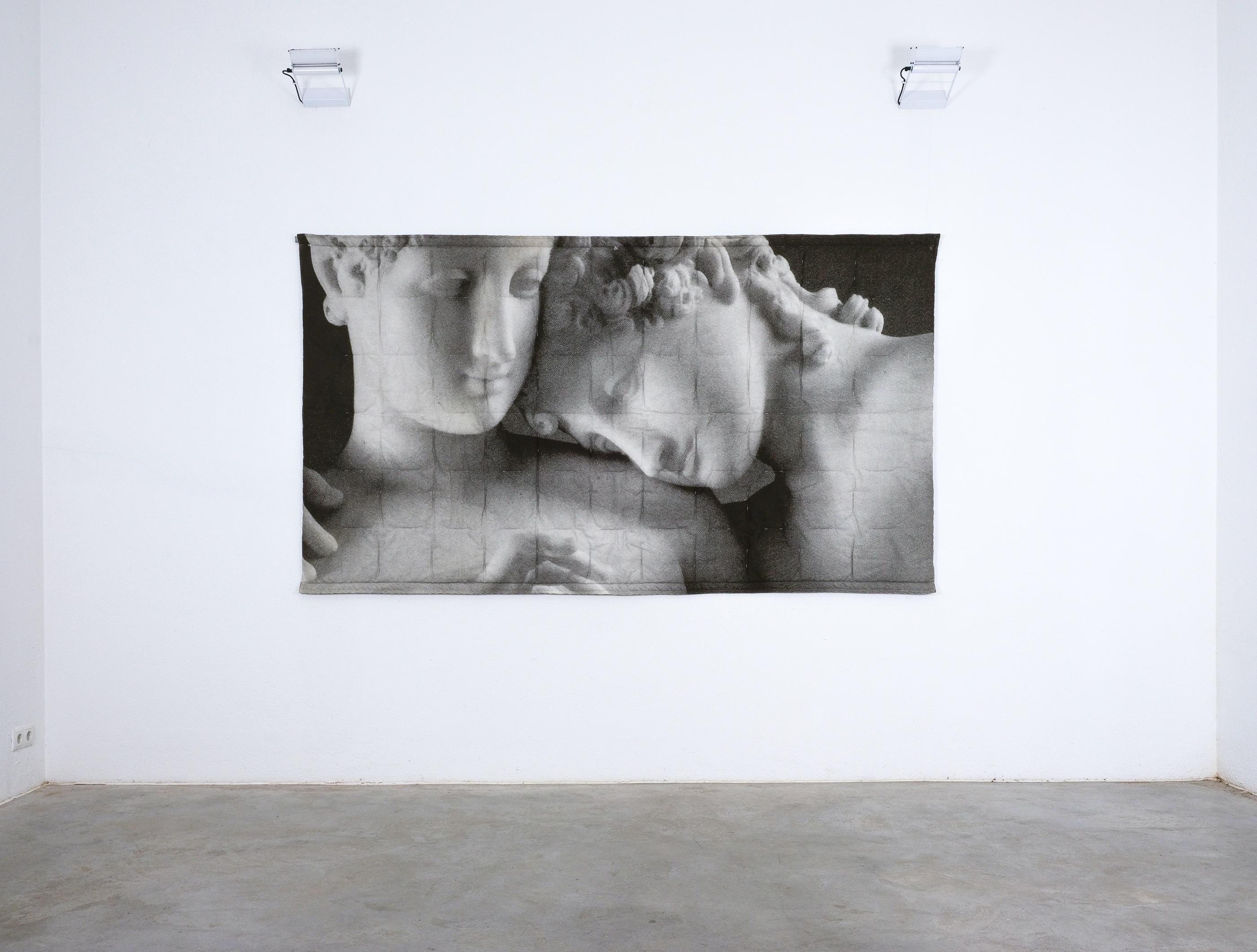 Tapiz acolchado colgante Enzo Mari Arazzo Canova Adone e Venere, Italia en Bueno estado para la venta en Vienna, AT