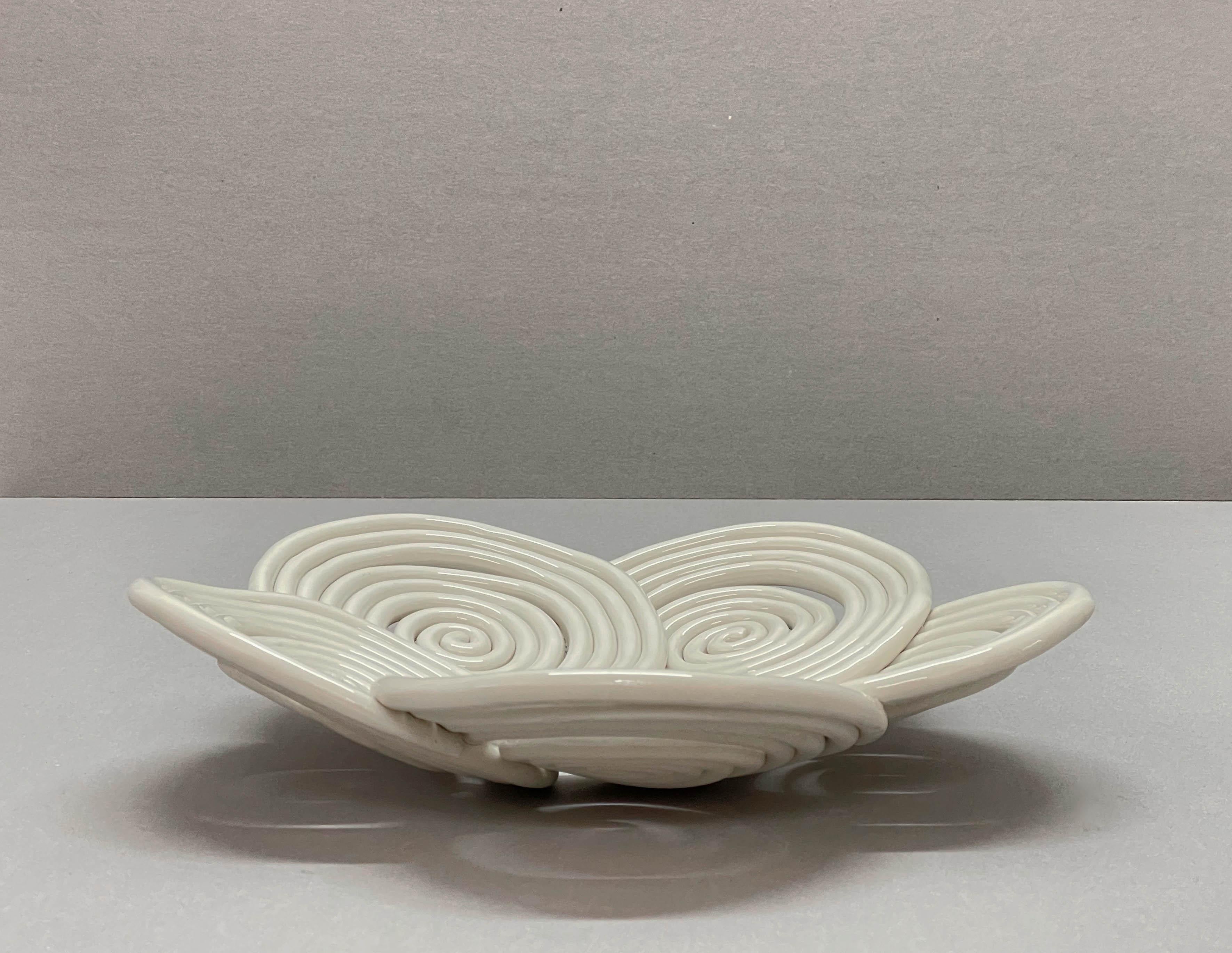 Enzo Mari White Porcelain 