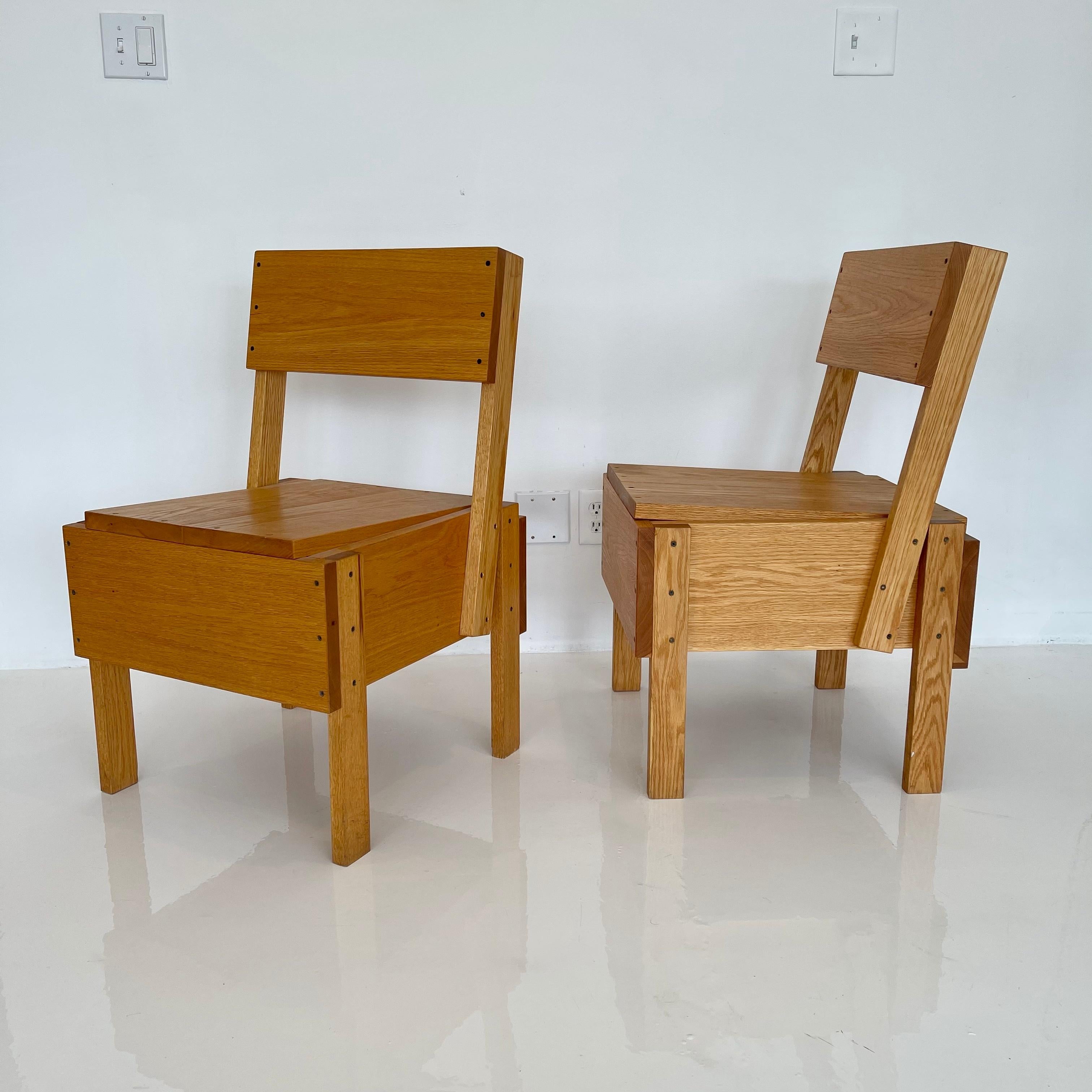 Enzo Mari Wood Chairs 2