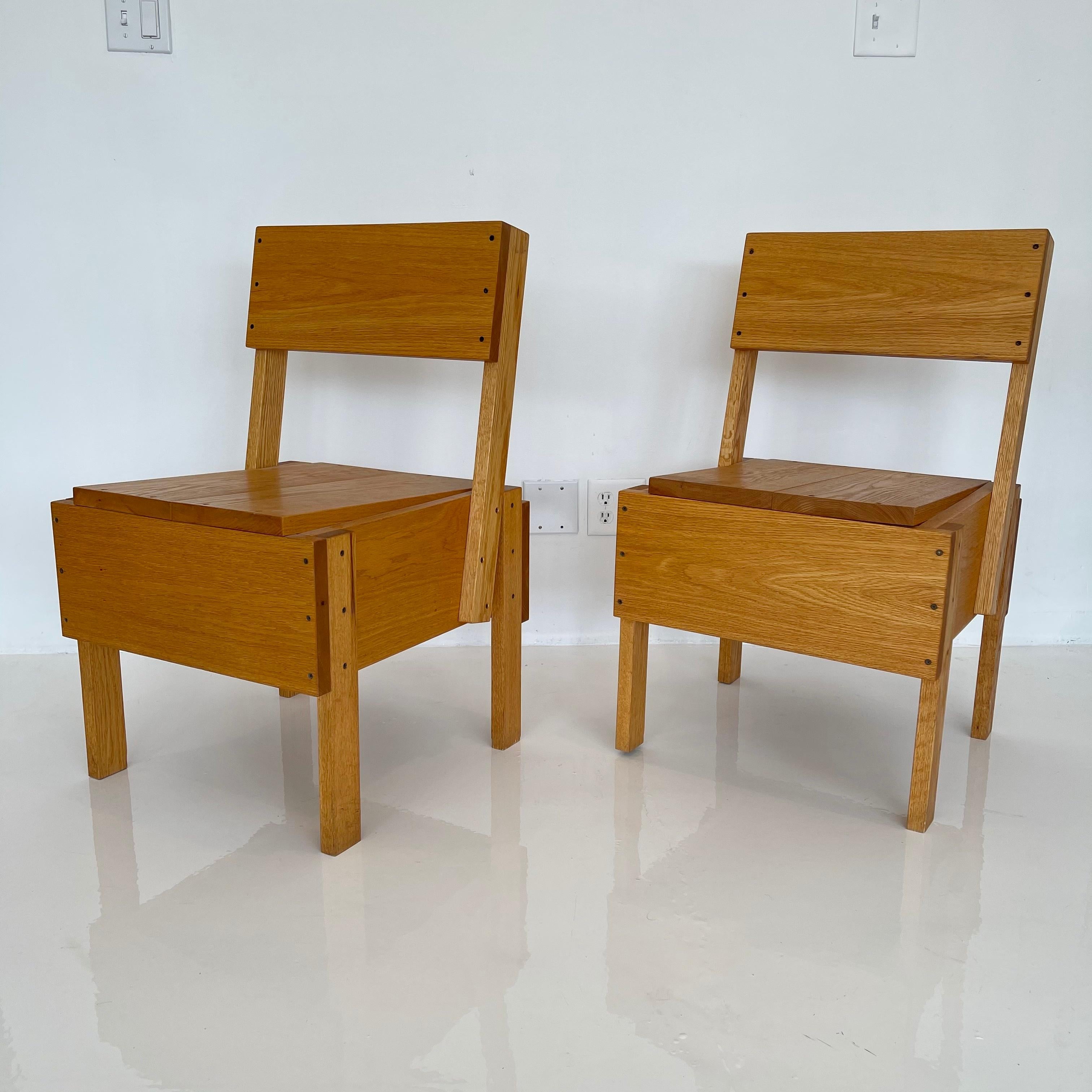 Enzo Mari Wood Chairs 3