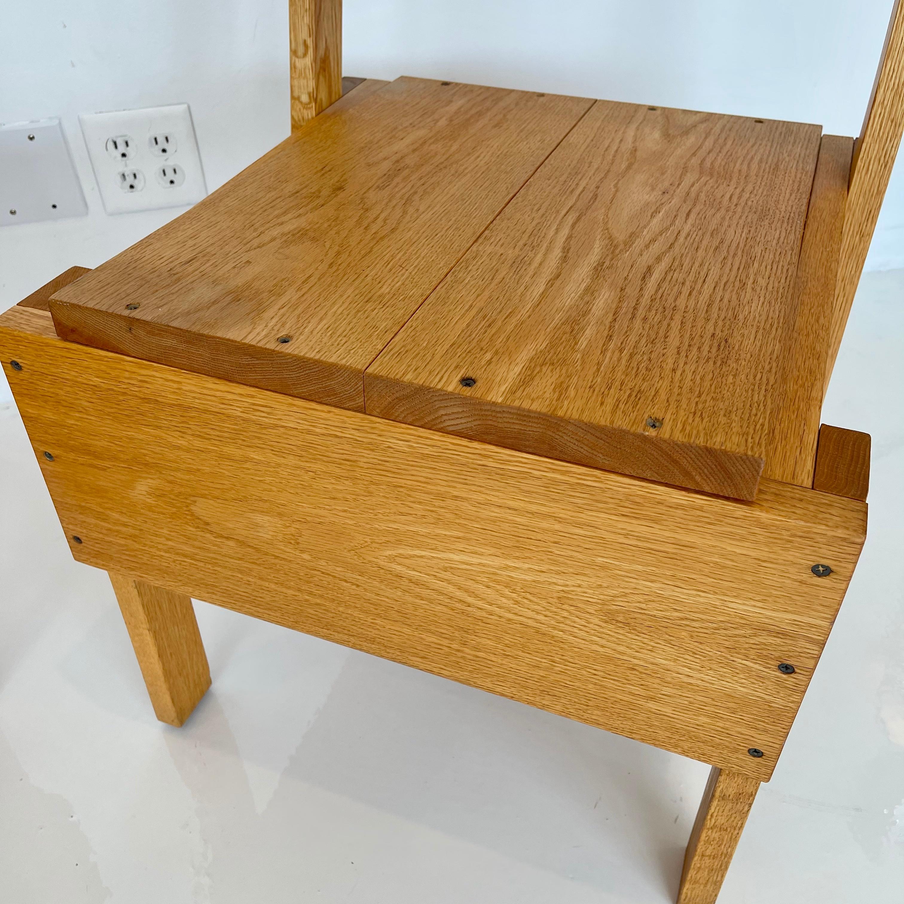 Enzo Mari Wood Chairs 6