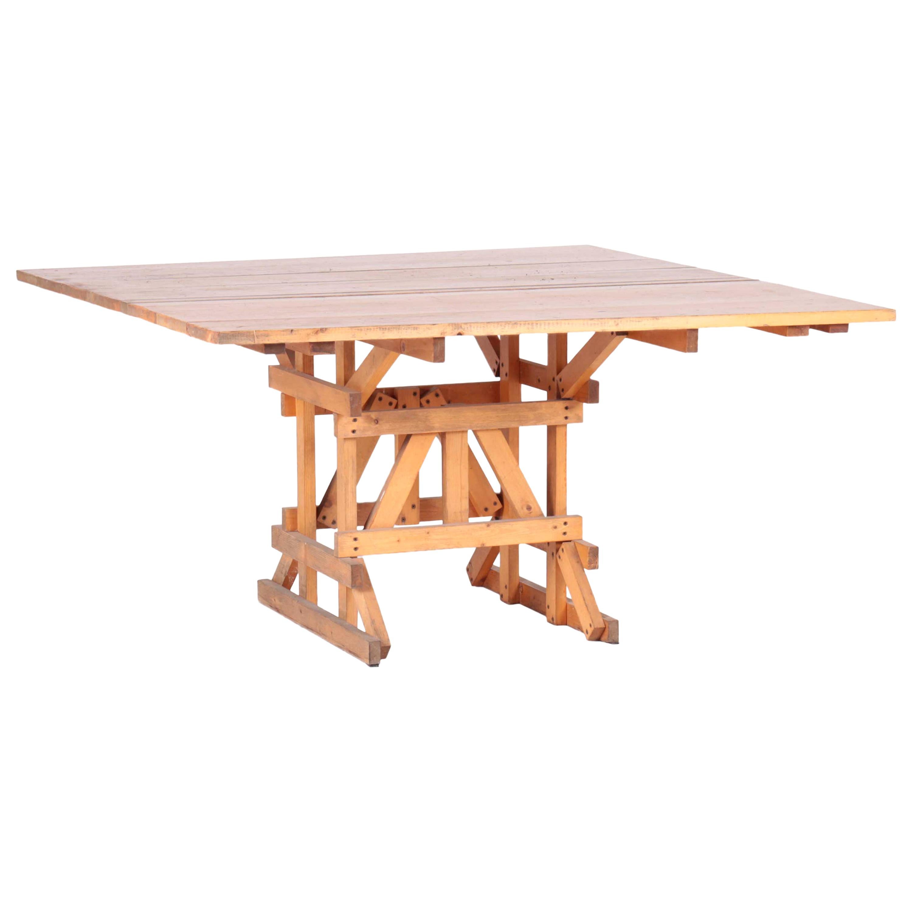 Dining Table Model Frate by Enzo Mari, 1973, Italy, Driade at 1stDibs