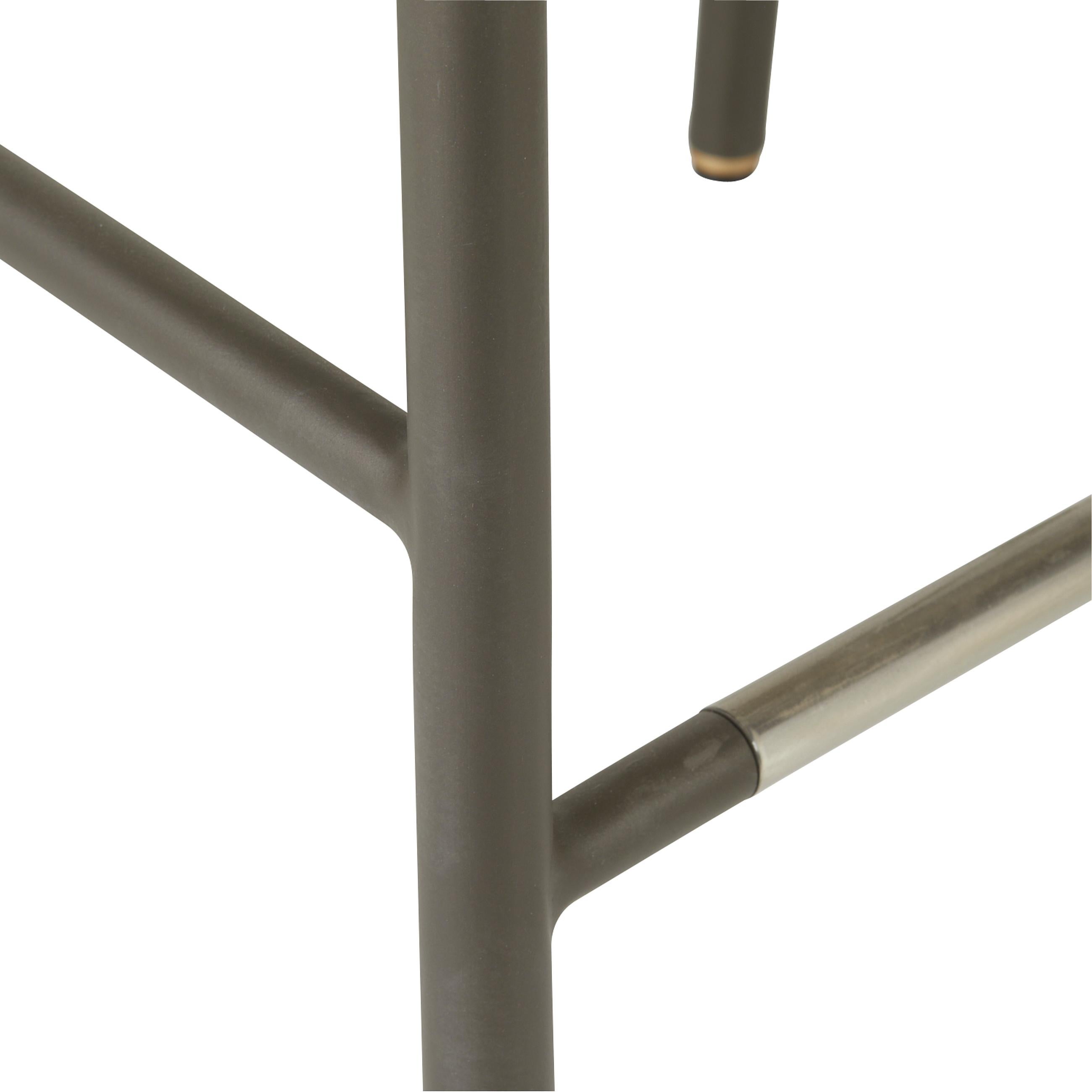 Enzo Outdoor Counter Stool FSS01 - Buff, Rope État moyen - En vente à London, GB