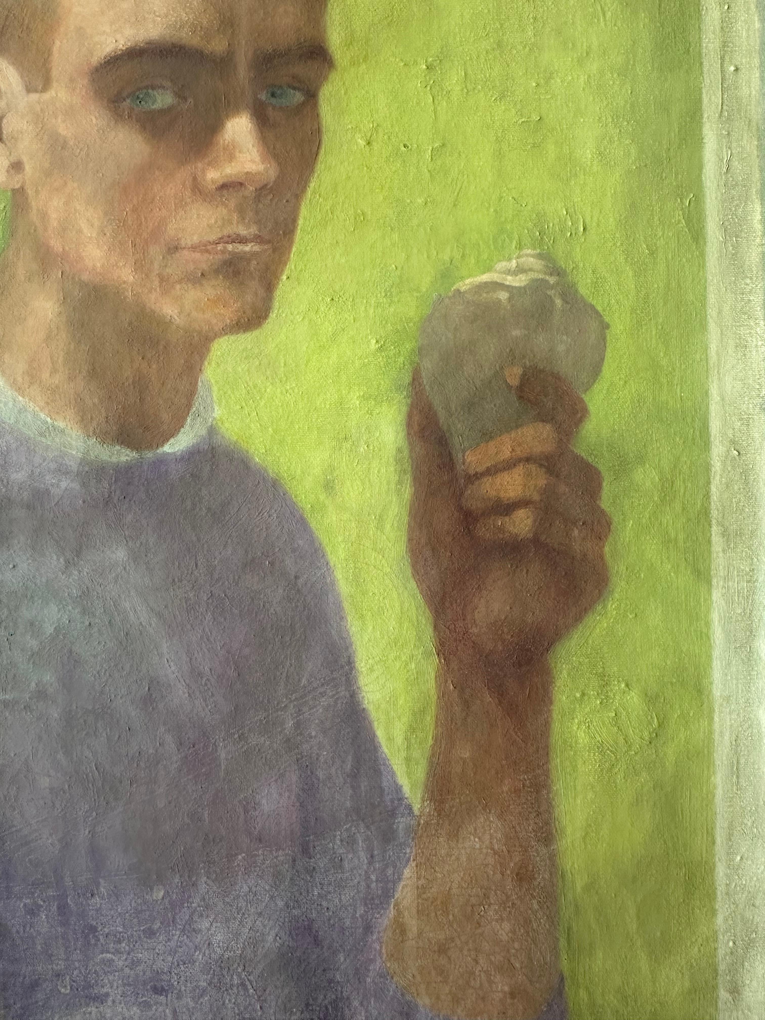Autorretrato - Painting Realista de Enzo Russo