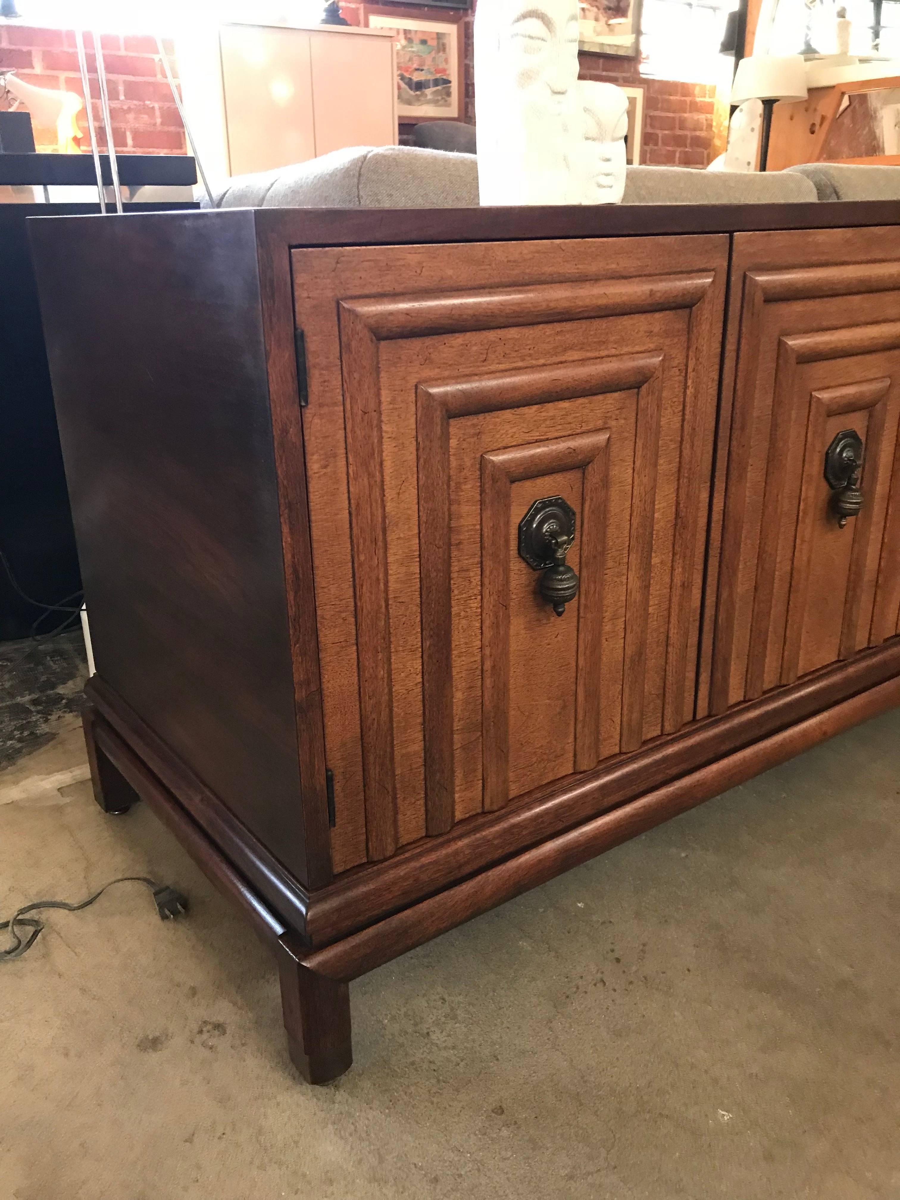 Mid-Century Modern Enzo Rutili for Johnson Furniture Impressive Credenza