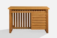 Enzo Testa, Desk, Pine, Wood, Italy, 1968