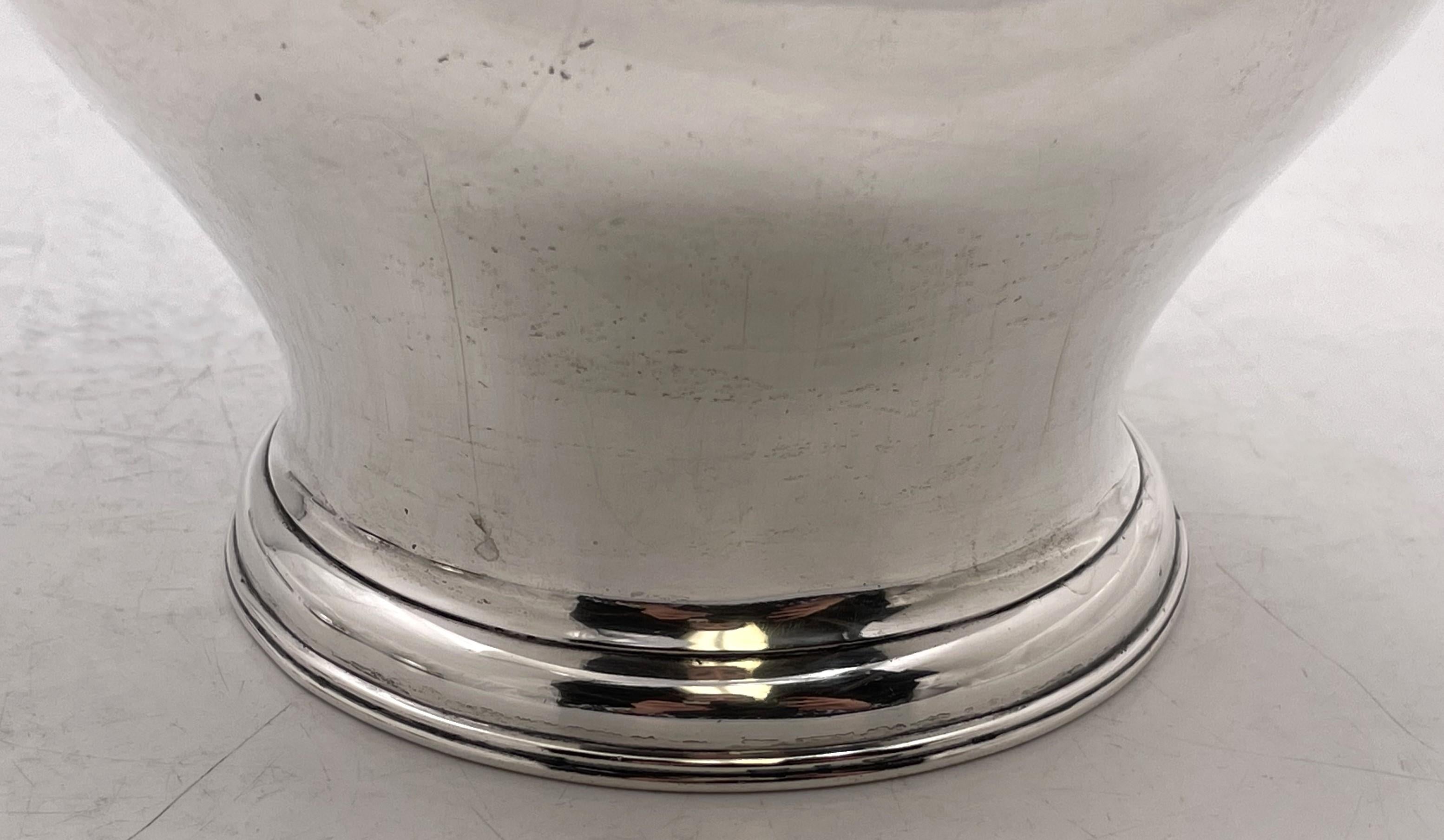 Eoff&Shepard for Ball, Black Coin Silver Pitcher from 1850s with Natural Motifs For Sale 5