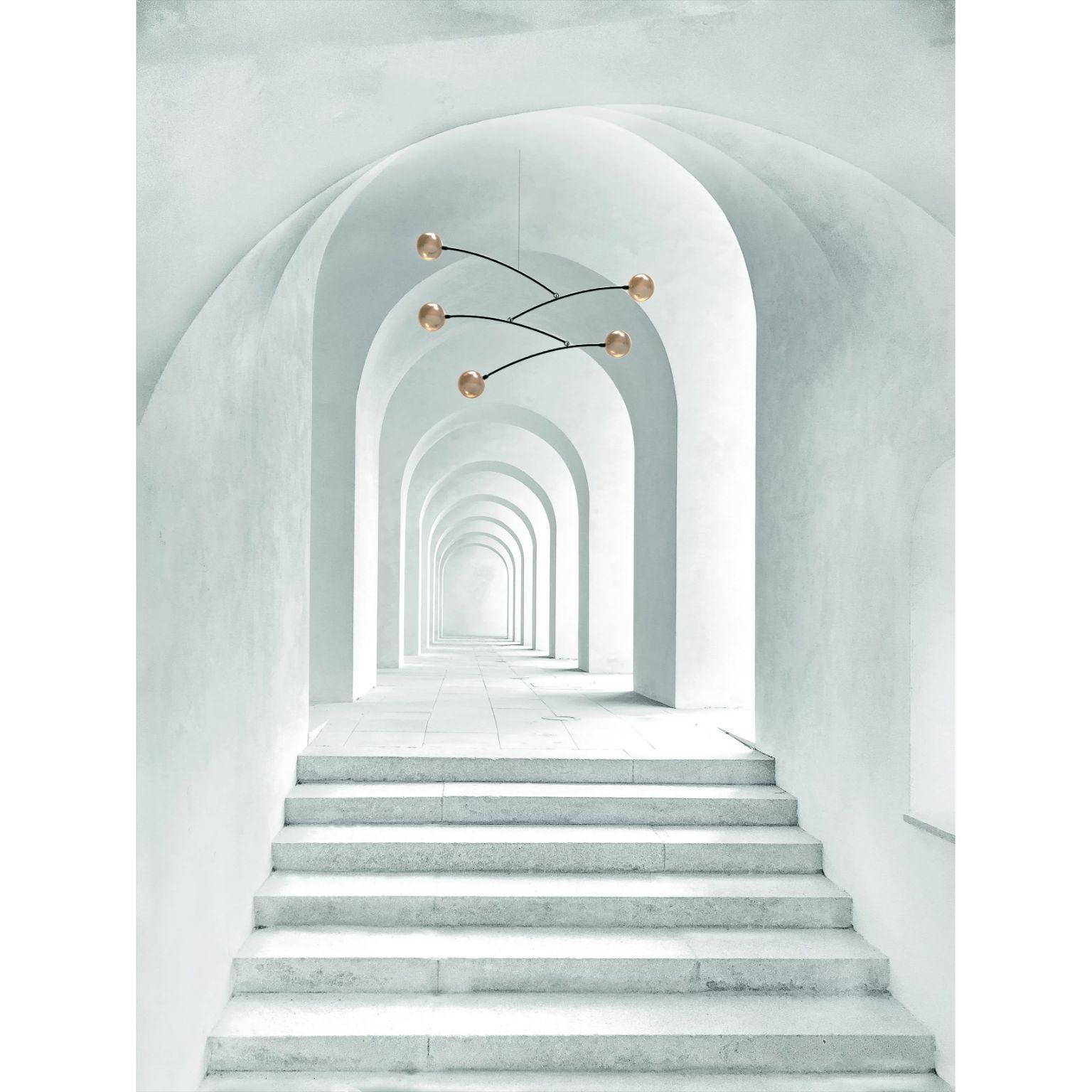 Postmoderno Apparecchio di illuminazione Eole #5 di Emilie Lemardeley in vendita