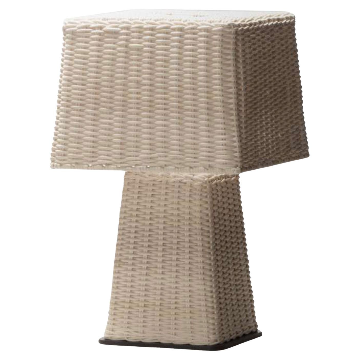 Eolie Square Table Lamp by Stephane Parmentier x Giobagnara For Sale