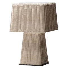 Lampe de table carrée Eolie par Stephane Parmentier x Giobagnara