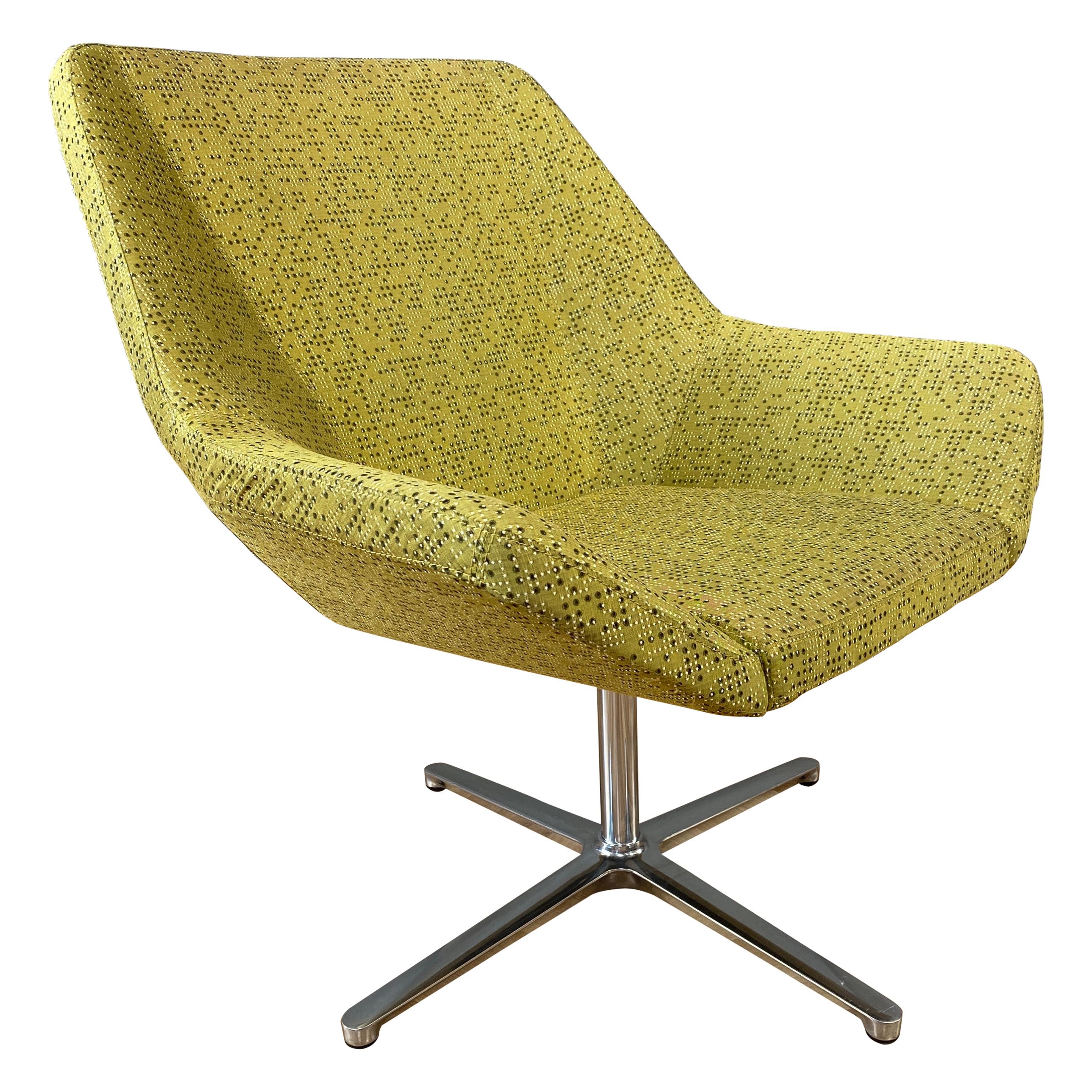 EOOS designed Cahoots Relax Chair for Keilhauer in Chartreuse C