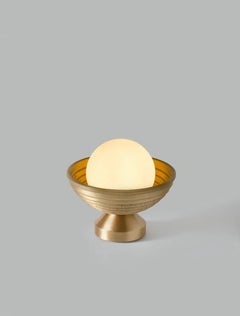 Eos Brass Table Lamp by Bert Frank