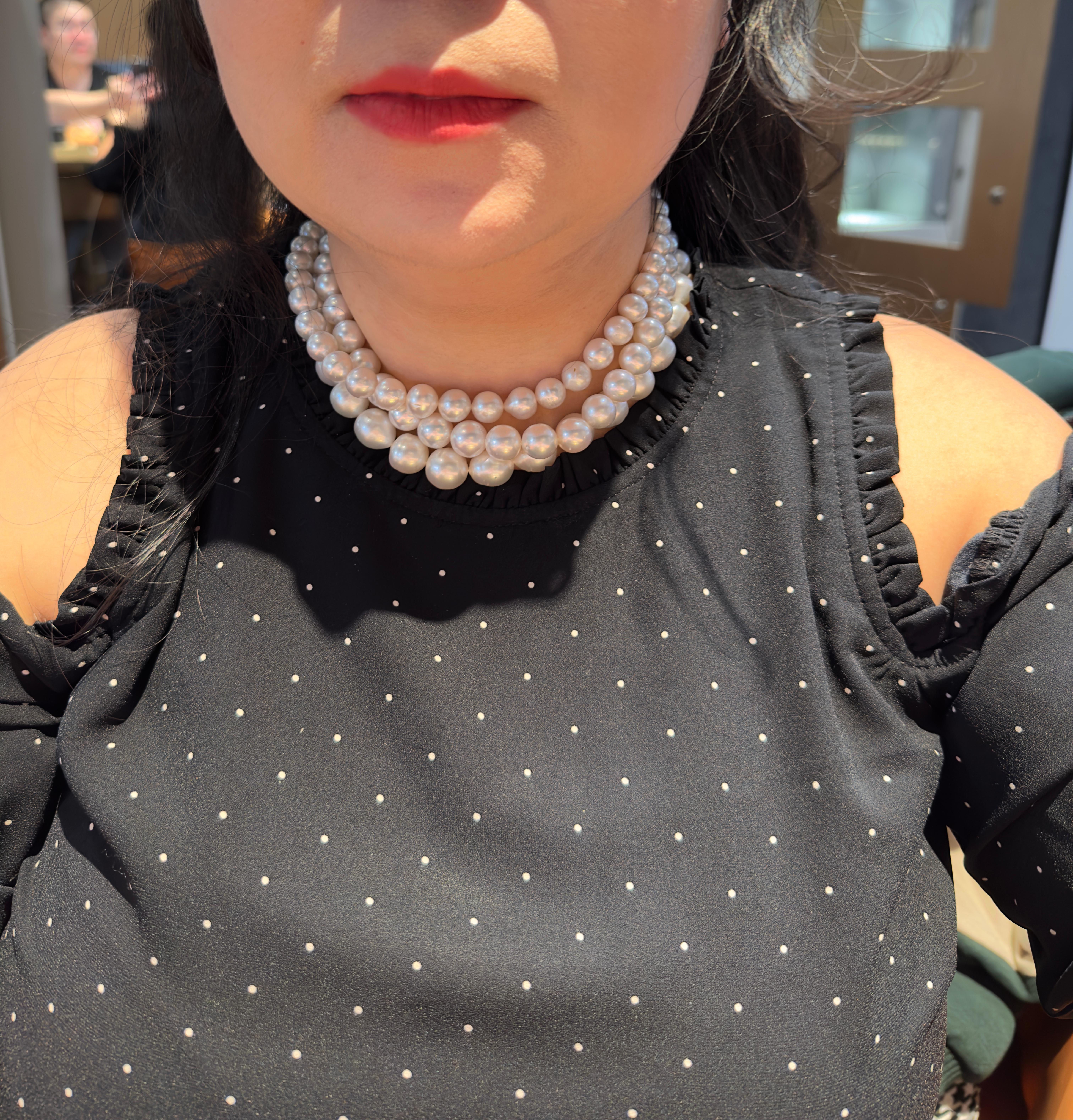 Eostre Australian South Sea  Pearl Strand Necklace For Sale 2