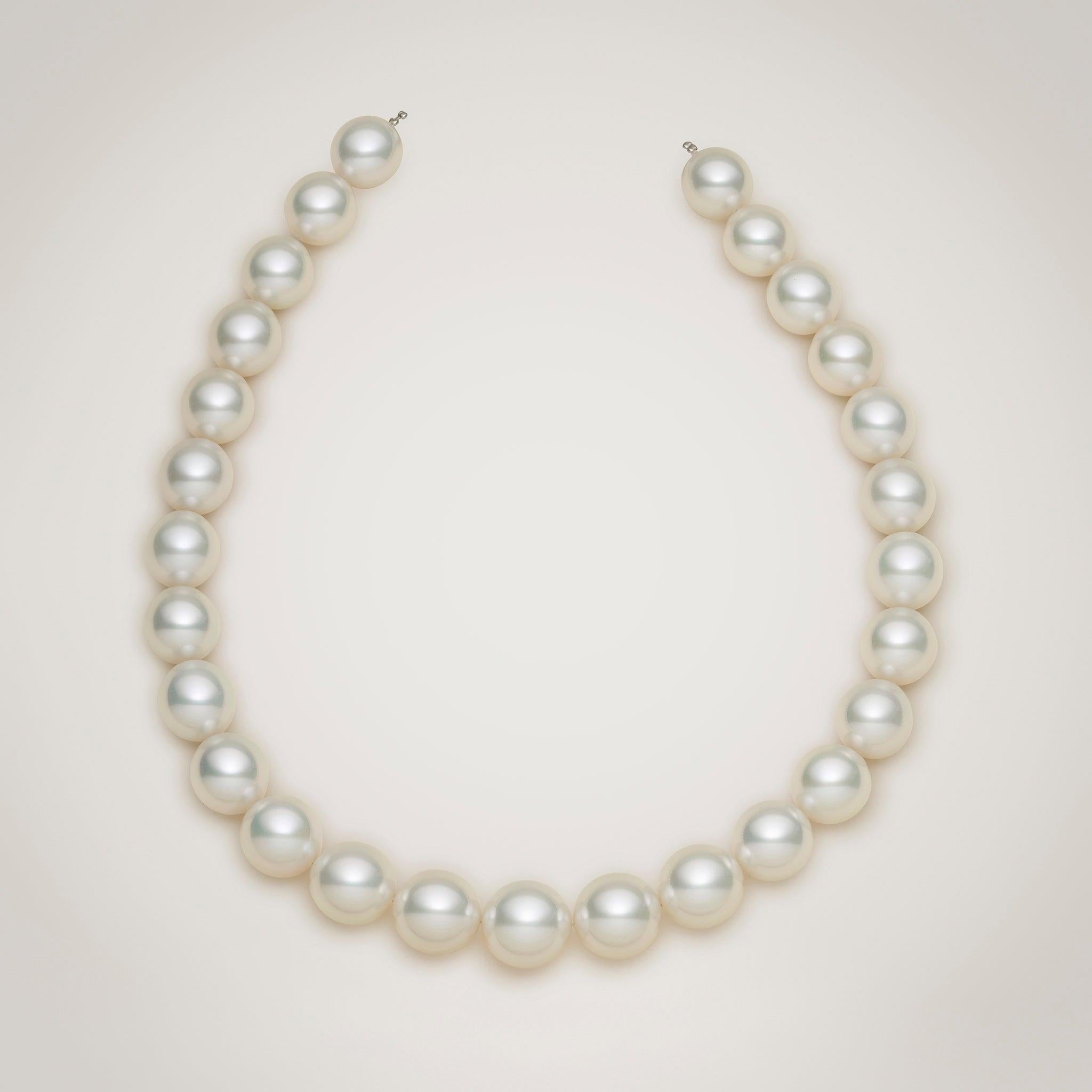 tight pearl necklace