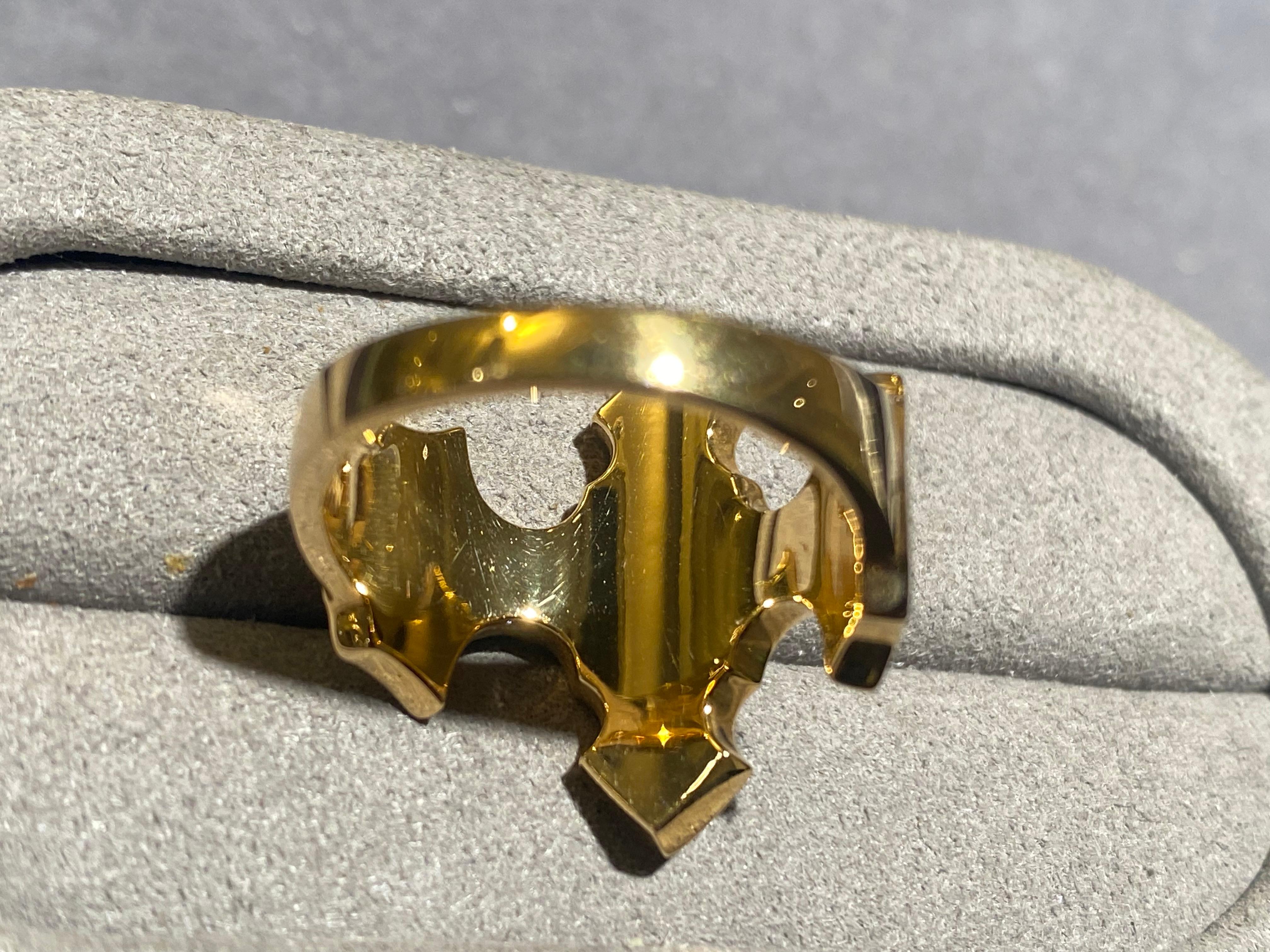 Bague Eostre en or jaune 18 carats avec diamants et diamants jaunes Neuf - En vente à Melbourne, AU