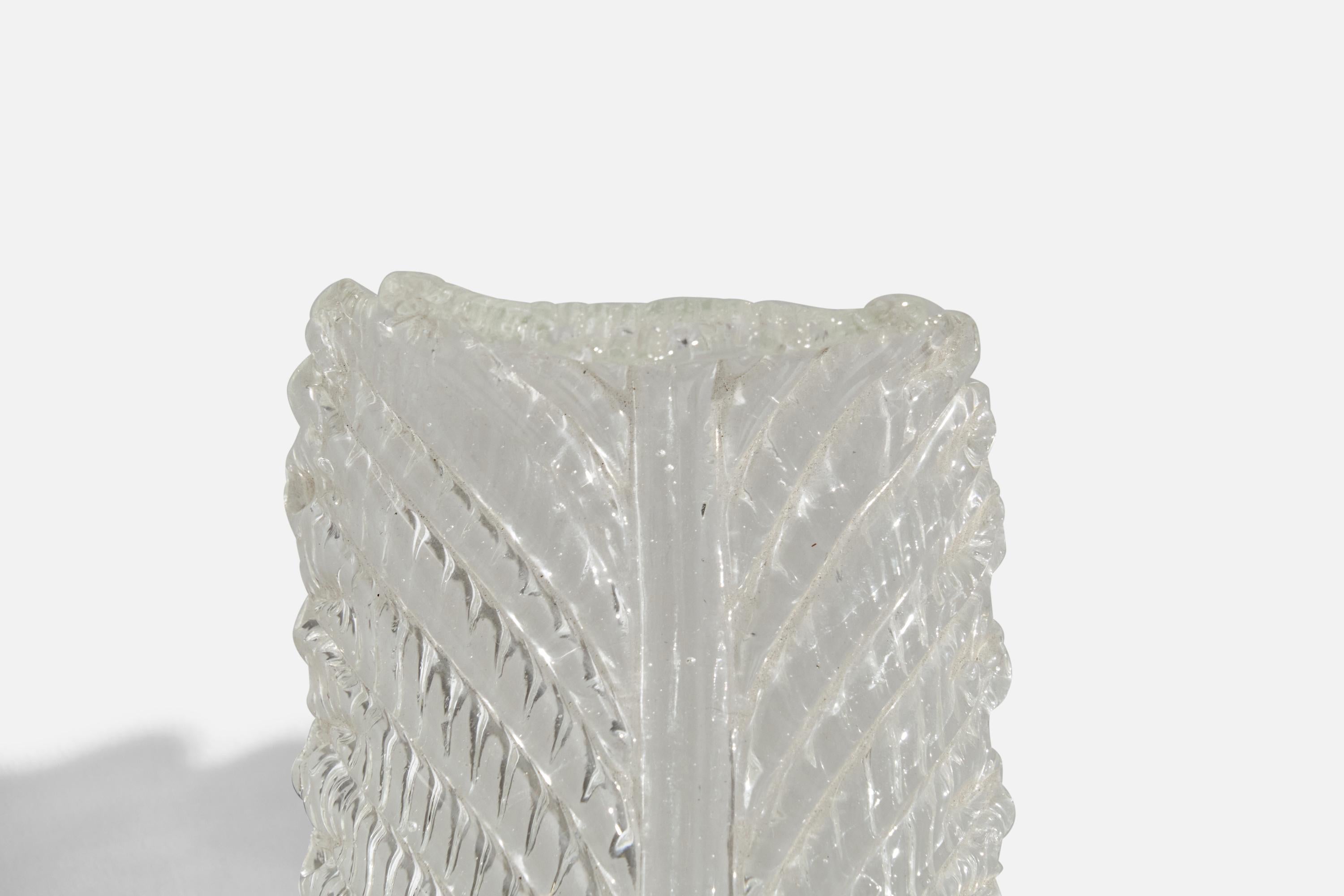 EP Milano, Wall Light, Brass, Metal, Glass, Italy, 1940s For Sale 3