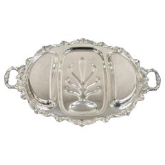 EPCA Old English Silver Plate by Poole 5036 Cutlery Serving Platter Tray