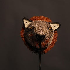 Masque tribal lion