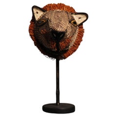 Lion tribal mask
