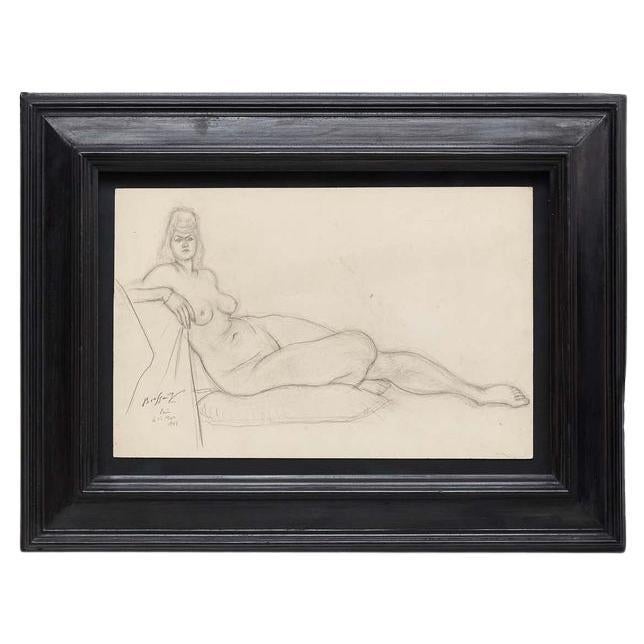 Ephemeral Beauty: Brassaï's Rare Nude Pencil Drawing, 1944