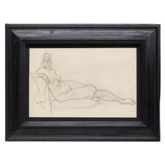 Ephemeral Beauty: Brassaï's Rare Nude Pencil Drawing, 1944