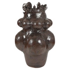 VASE MARRON D'ÉPHÈSE 65 par Pierre Casenove, 2021