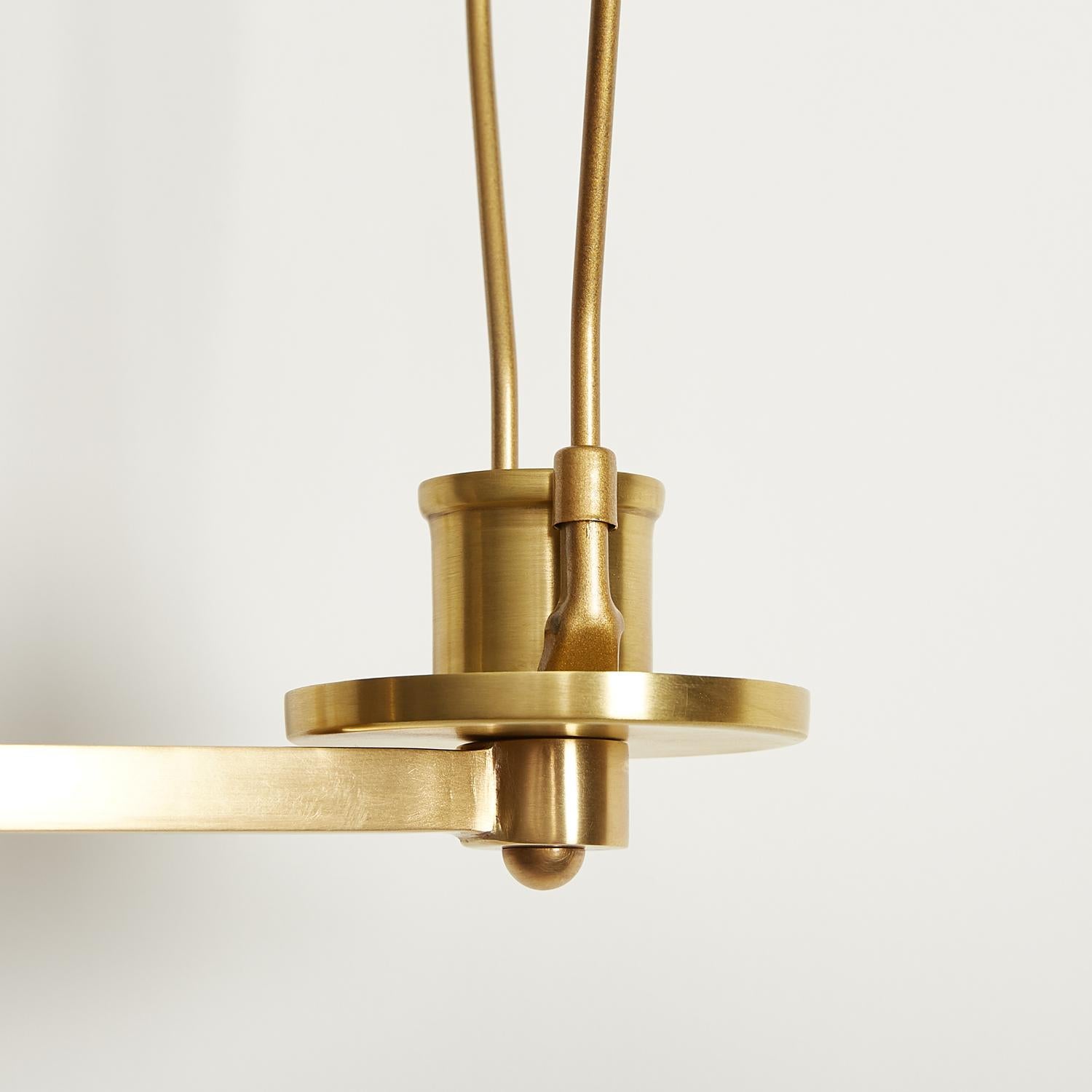 Ephorus Swing Arm Sconces by David Duncan In New Condition For Sale In New York, NY