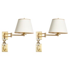 Ephorus Swing Arm Sconces by David Duncan