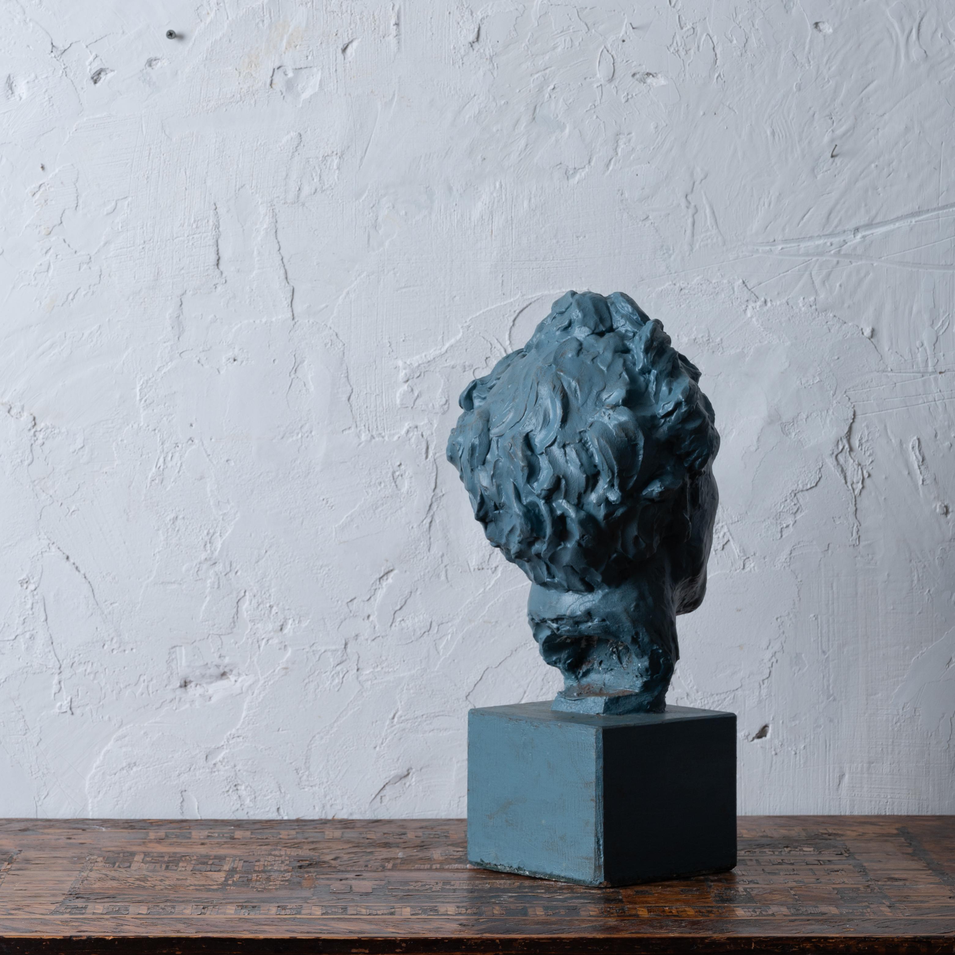 Mid-20th Century Ephraim Doner Plaster Bust by Florence Fiore For Sale