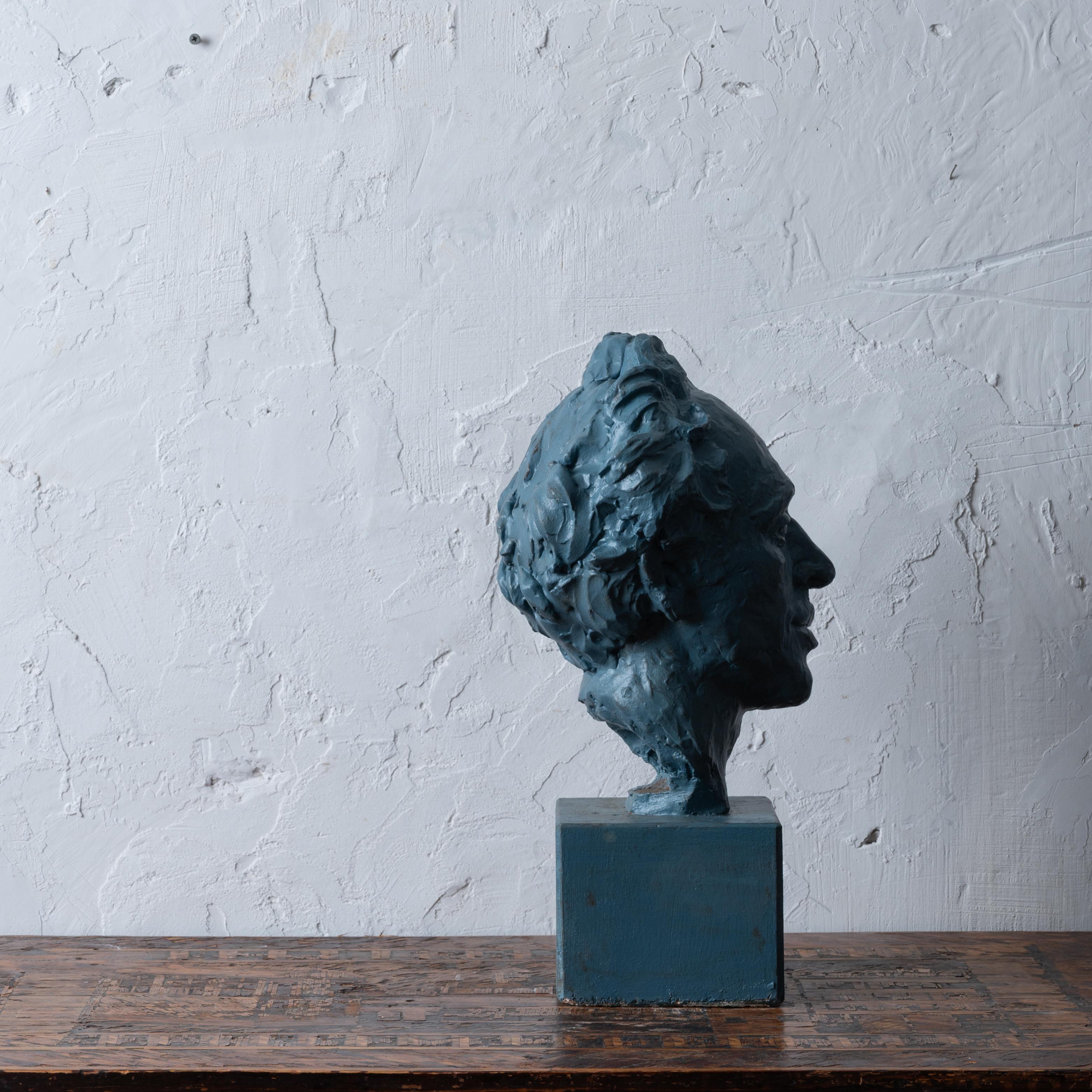 Ephraim Doner Plaster Bust by Florence Fiore For Sale 1