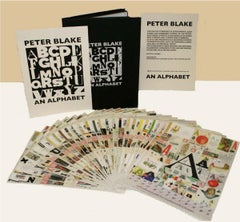Peter Blake, An alphabet, Full set (Matching numbers), 2007