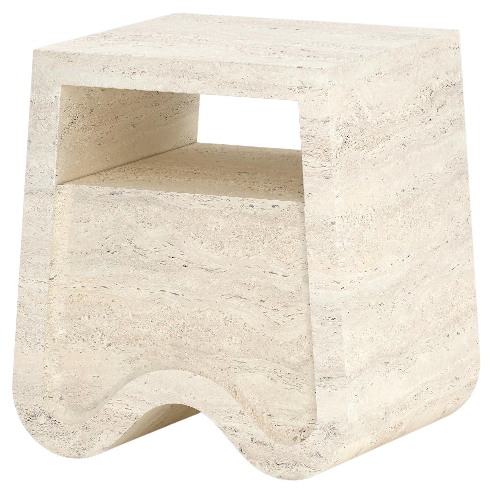 Épi Marble Side Table by Maxime Boutillier For Sale