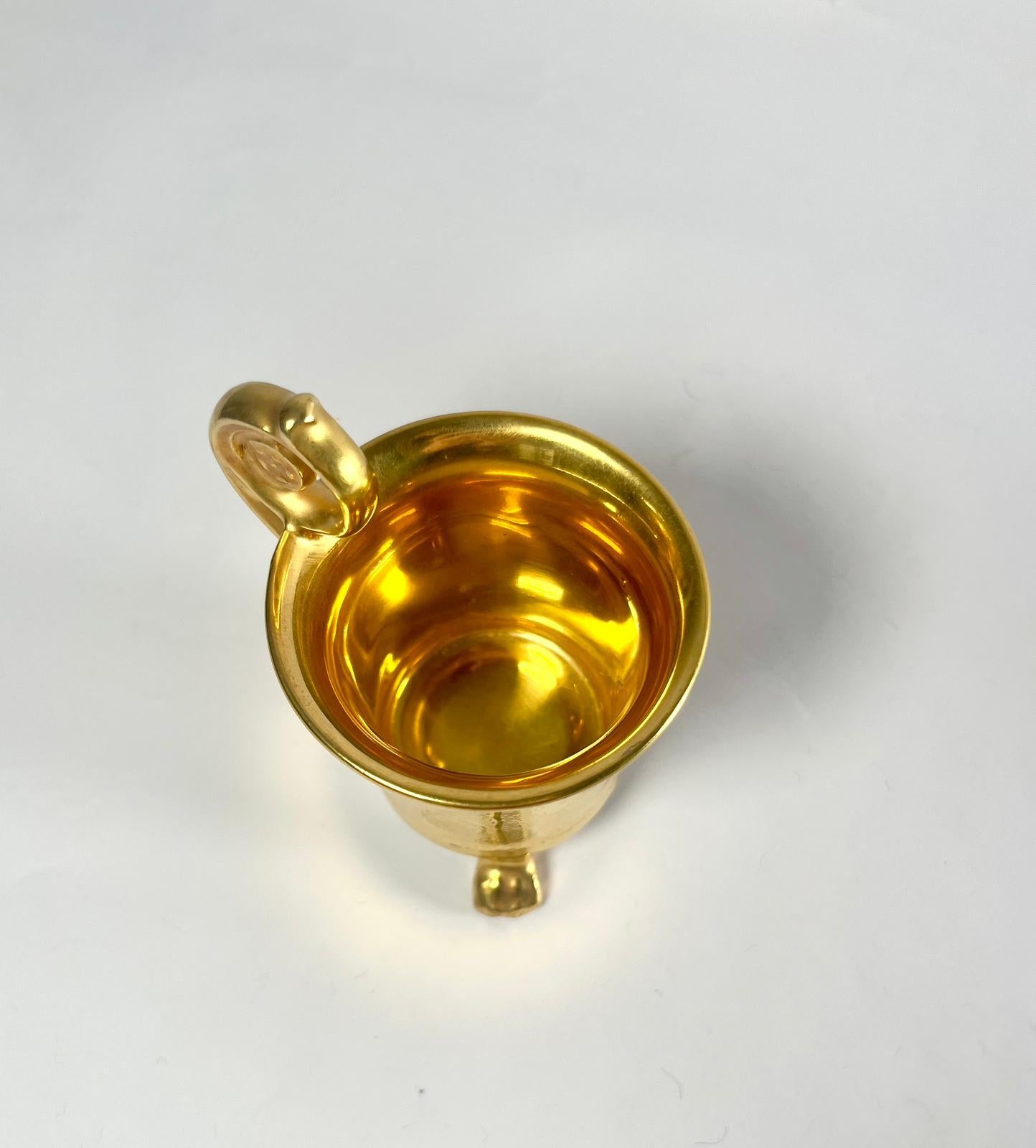 Royal Epiag Tschechoslowakei Porzellantasse und Untertasse - Anfang 20. im Zustand „Hervorragend“ im Angebot in PARIS, FR