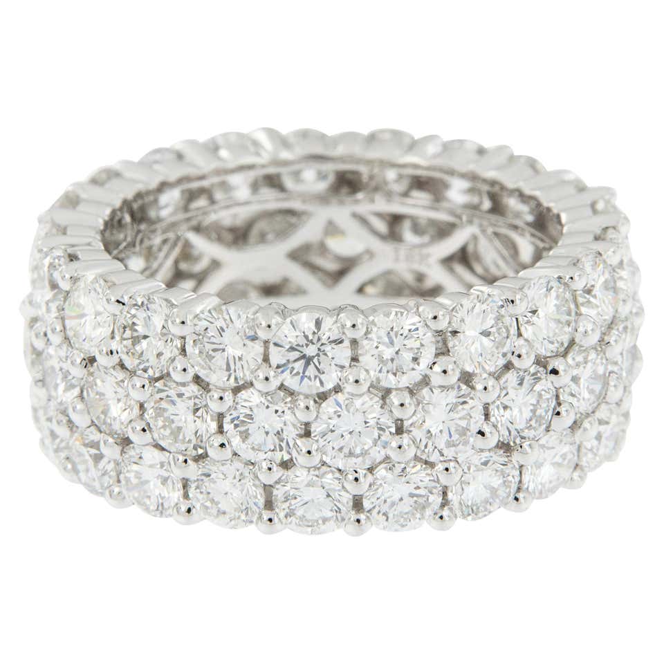 Three Row Gold Link Ring at 1stDibs