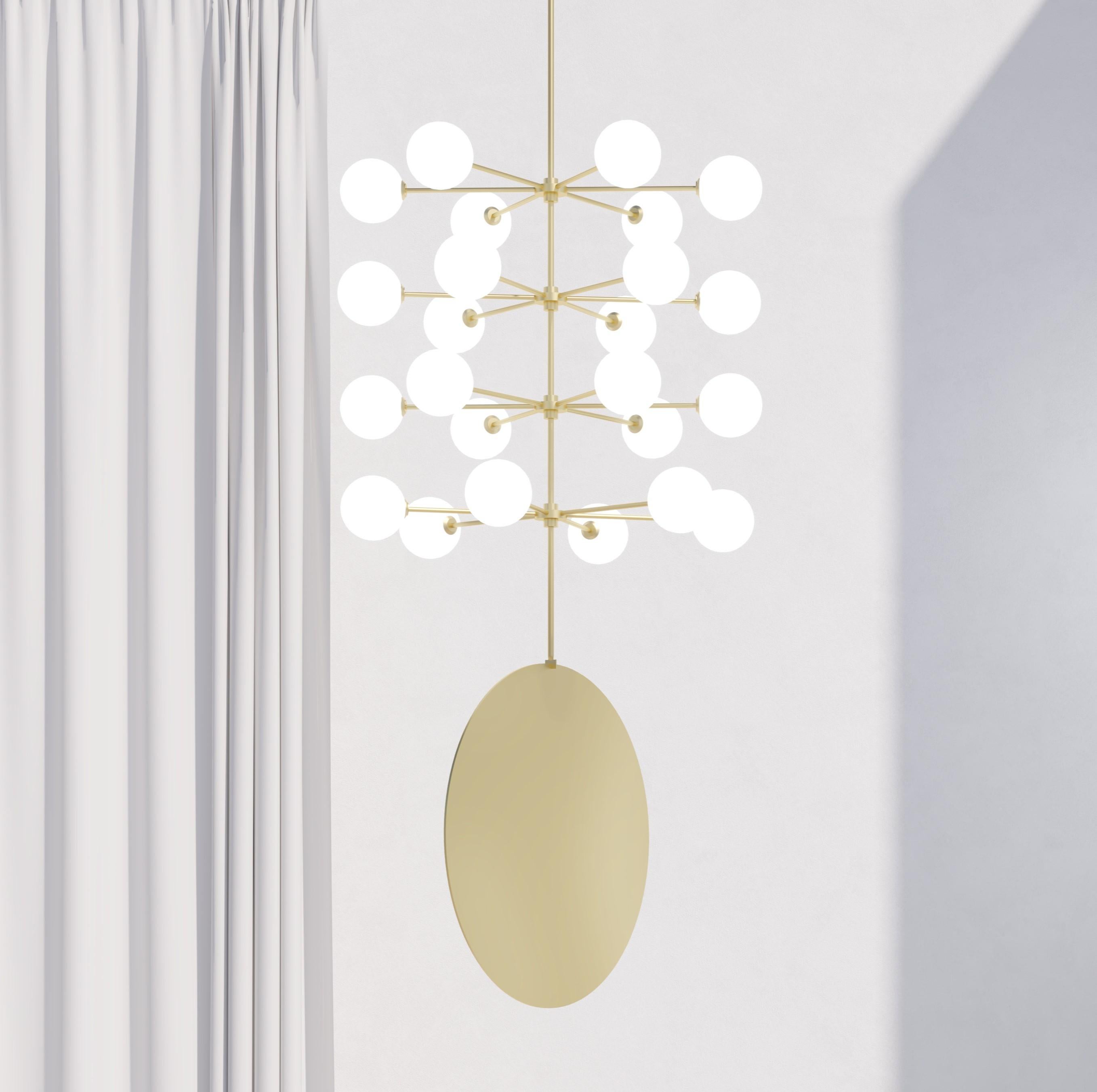 Lampada a sospensione Epic Three a 4 file di Atelier Ati In condizioni Nuovo in vendita a Geneve, CH