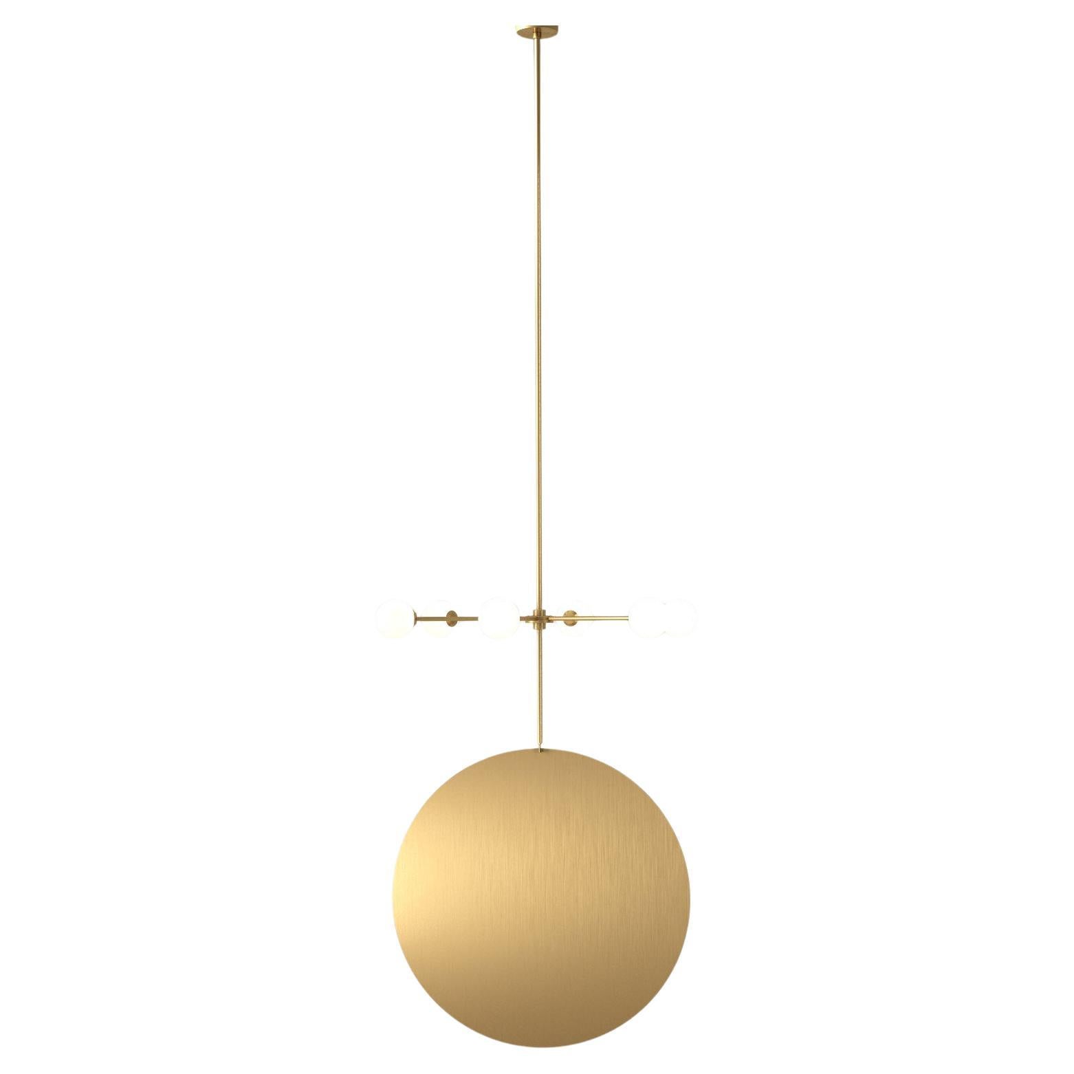 Lampada a sospensione Epic Three Brass di Atelier A Light