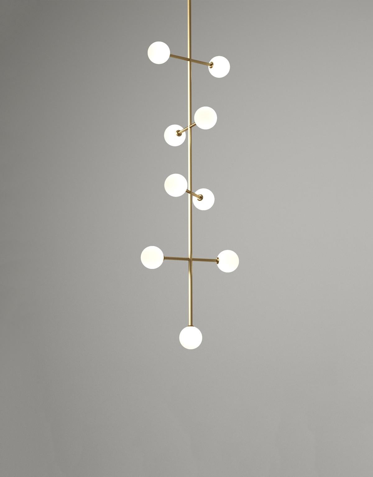 Metallo Lampada a sospensione Epic Two di Atelier A Light in vendita