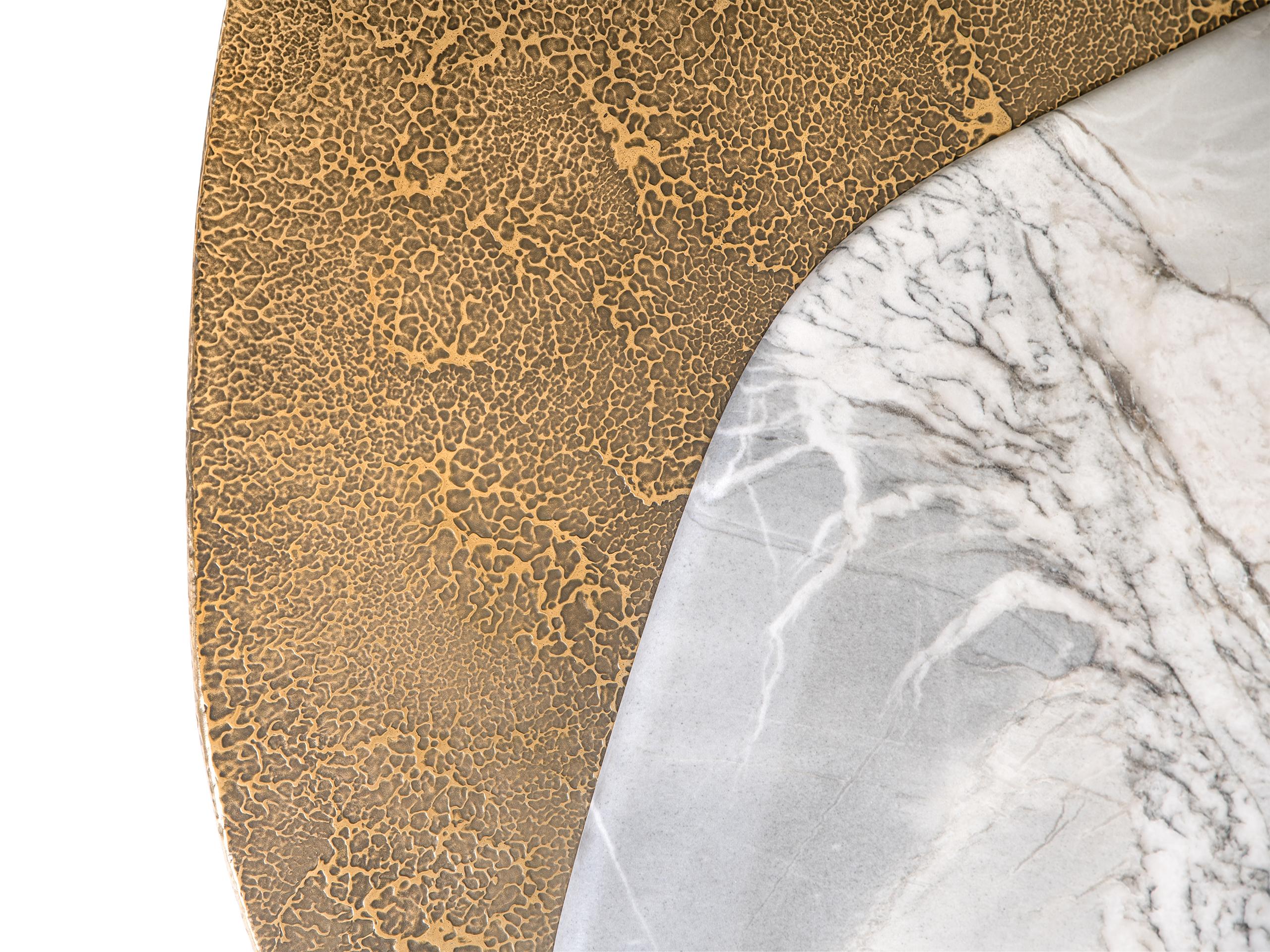 Postmoderne Table basse Epicure II Venom Quartzite en édition limitée de Grzegorz Majka en vente