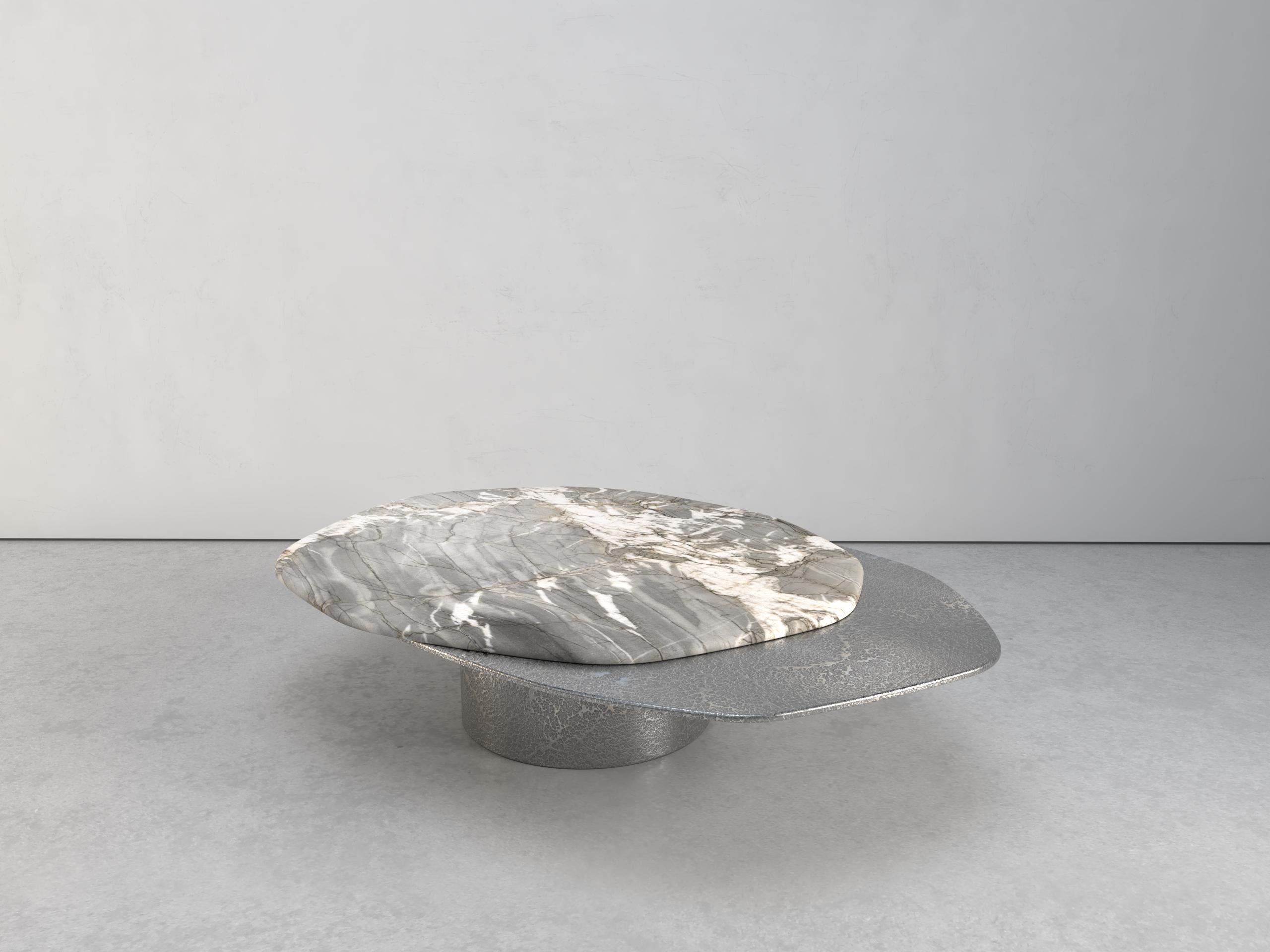 Aluminium Table basse Epicure III, 1 de 1 par Grzegorz Majka en vente