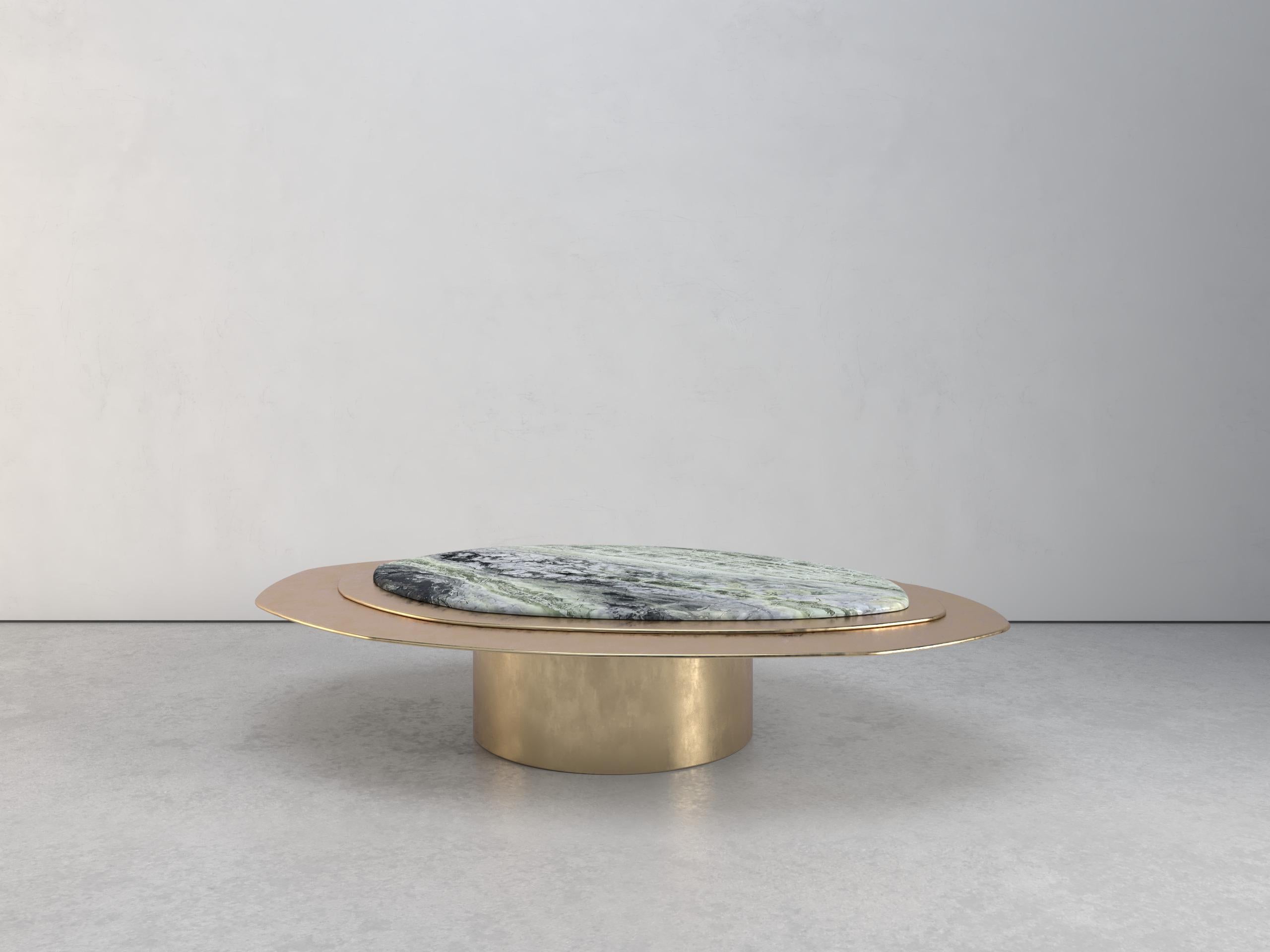 Other Epicure IX Jade River Marble Limited Edition Coffee Table by Grzegorz Majka For Sale