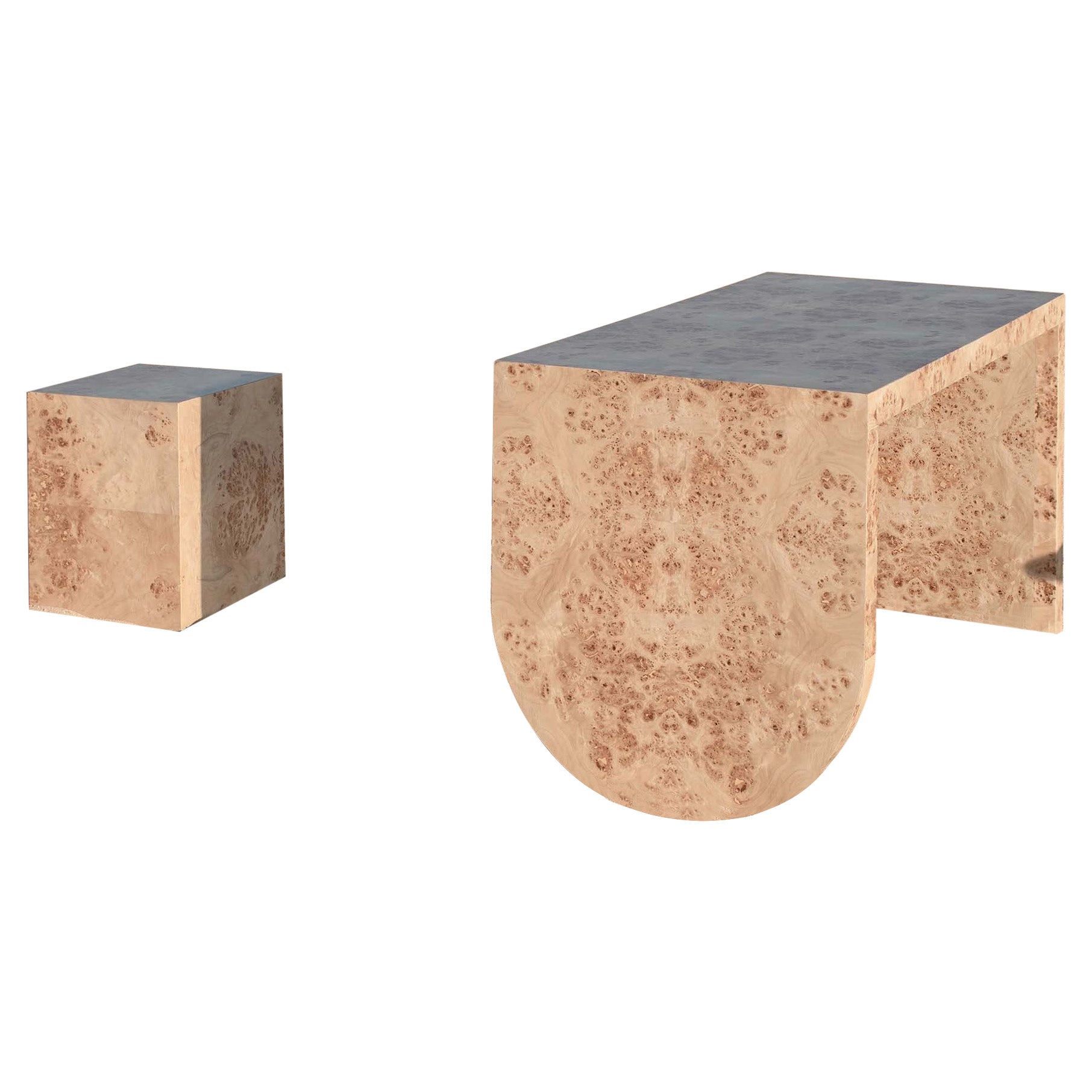 Epifania Desk & Cube by Studio Christinekalia For Sale