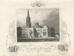 Episcopal Church at Richmond, Virginia, Bacon and Berkeley 1676, circa 1850