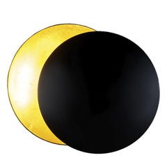 Epoca Lampadari 4006/A1 Black and Gold Sconce
