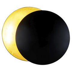 Epoca Lampadari 4006/A1 Black and Gold Sconce