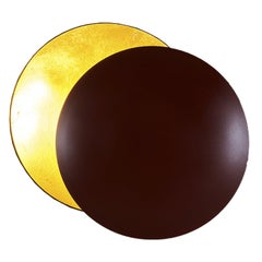 Epoca Lampadari 4006/A1 Burgundy and Gold Sconce