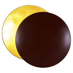 Epoca Lampadari 4006/A1 Burgundy and Gold Sconce