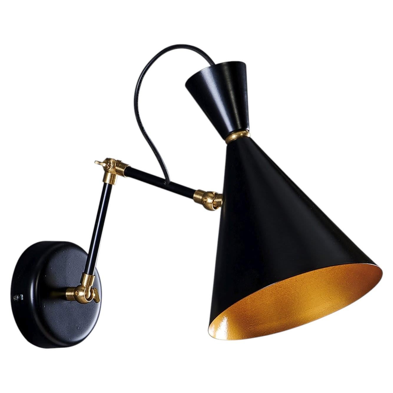 Epoca Lampadari 4012/A1 Nero e Oro