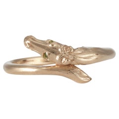 Epona Ring, 14 Karat Yellow Gold