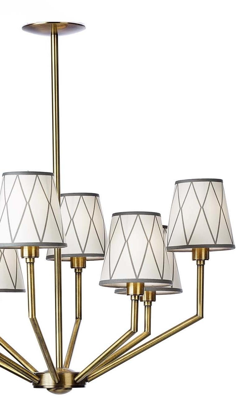 Epoque 8-Light Chandelier In New Condition For Sale In Milan, IT